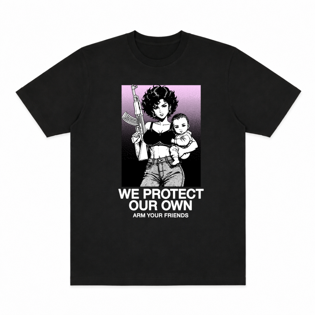 WE PROTECT OUR OWN CLASSIC TEE (FRONT ONLY)
