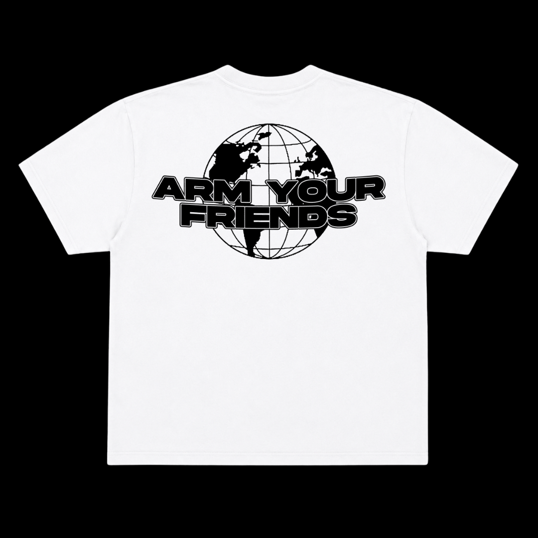 GLOBAL PREMIUM OVERSIZE TEE (DOUBLE SIDED)