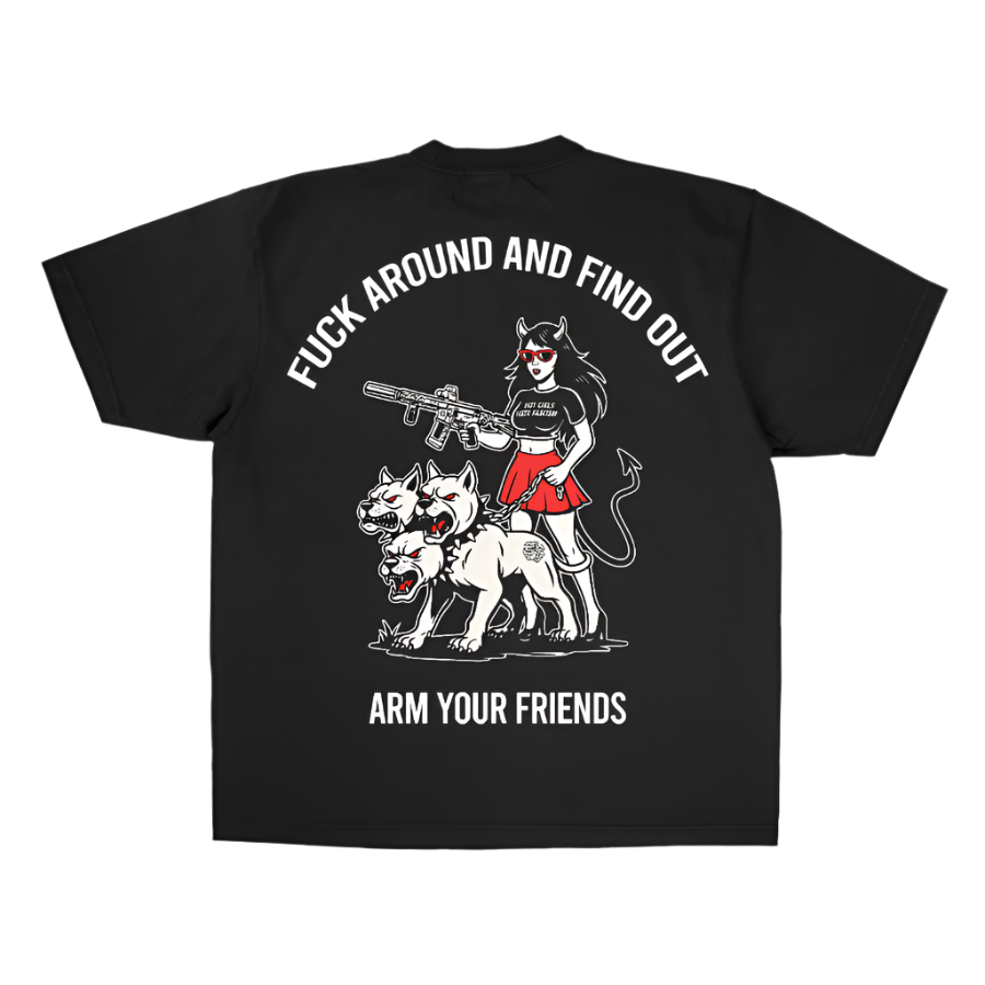 FAFO OVERSIZE TEE (DOUBLE SIDED)