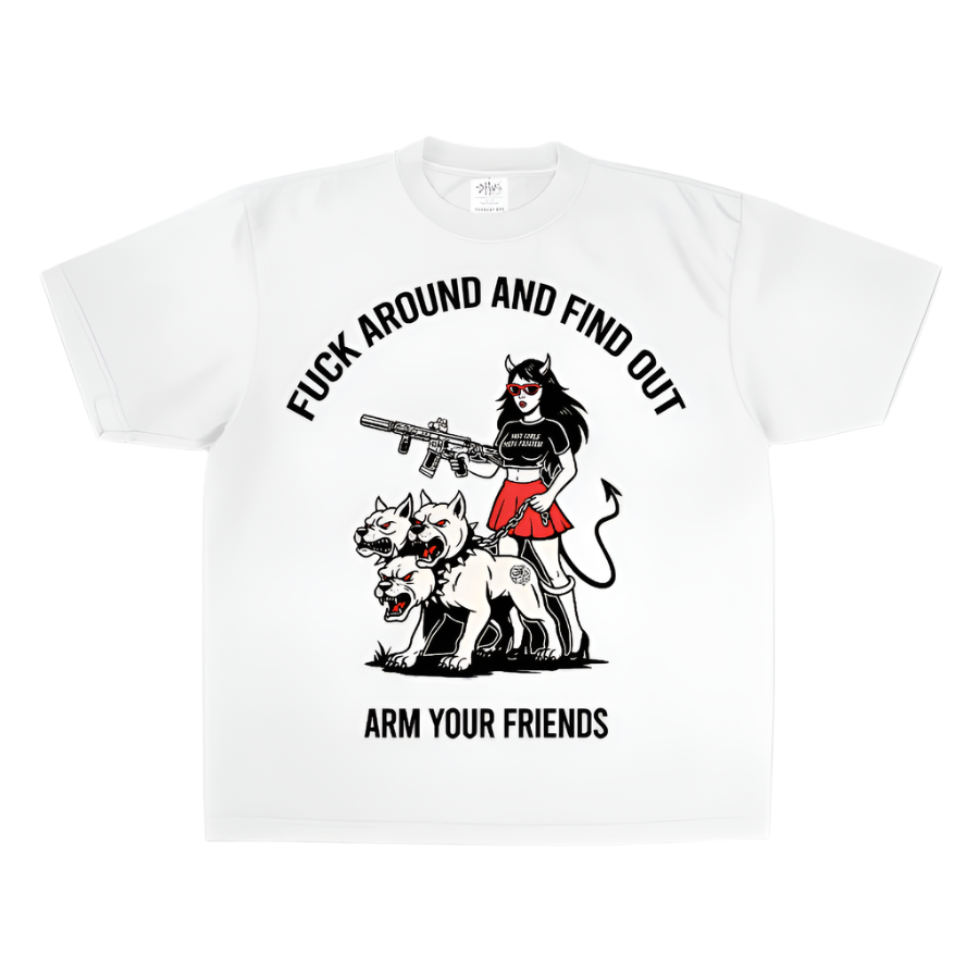 FAFO OVERSIZE TEE (FRONT ONLY)