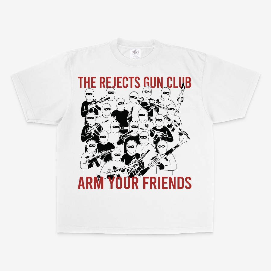 REJECTS OVERSIZE TEE (FRONT ONLY)