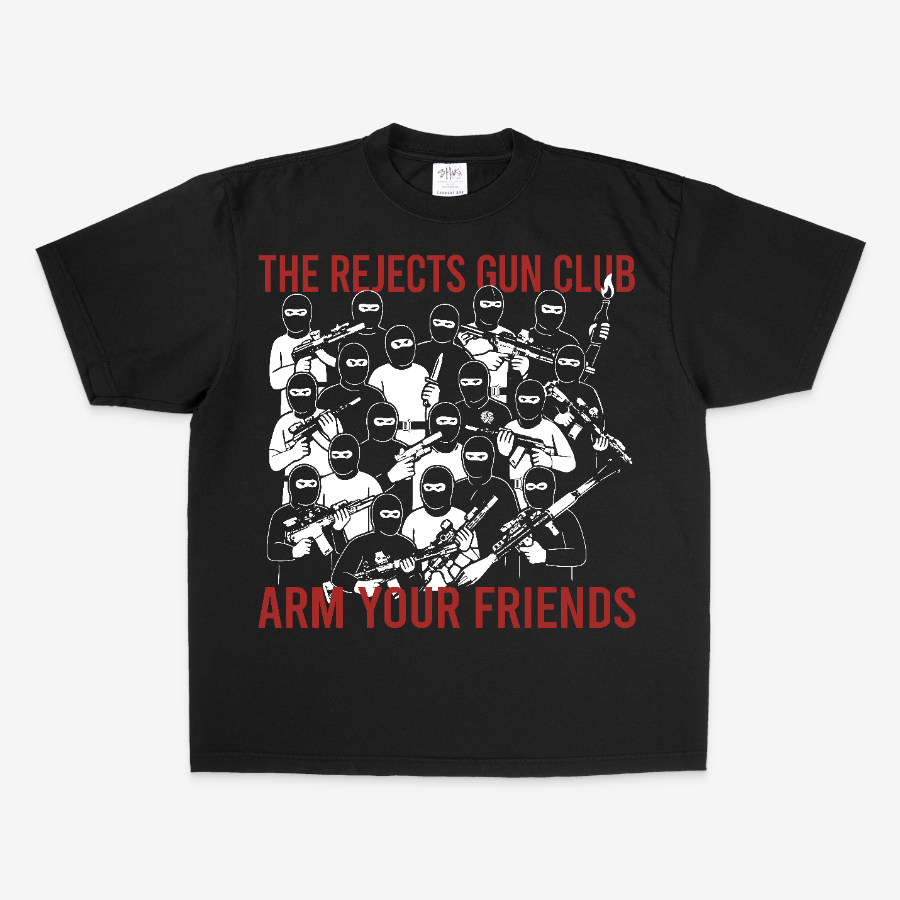 REJECTS OVERSIZE TEE (FRONT ONLY)
