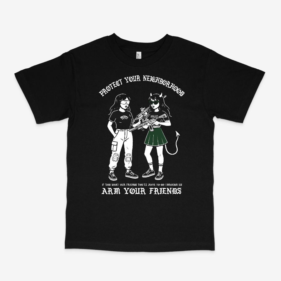 PROTECTOR CLASSIC TEE (FRONT ONLY) – GREEN