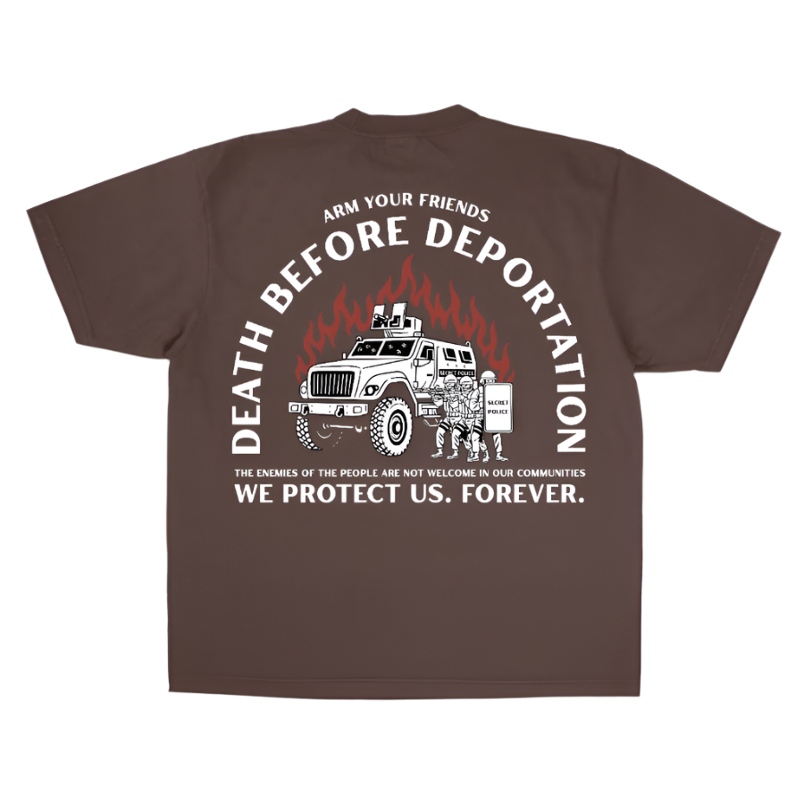 ENEMIES OF THE PEOPLE OVERSIZE TEE