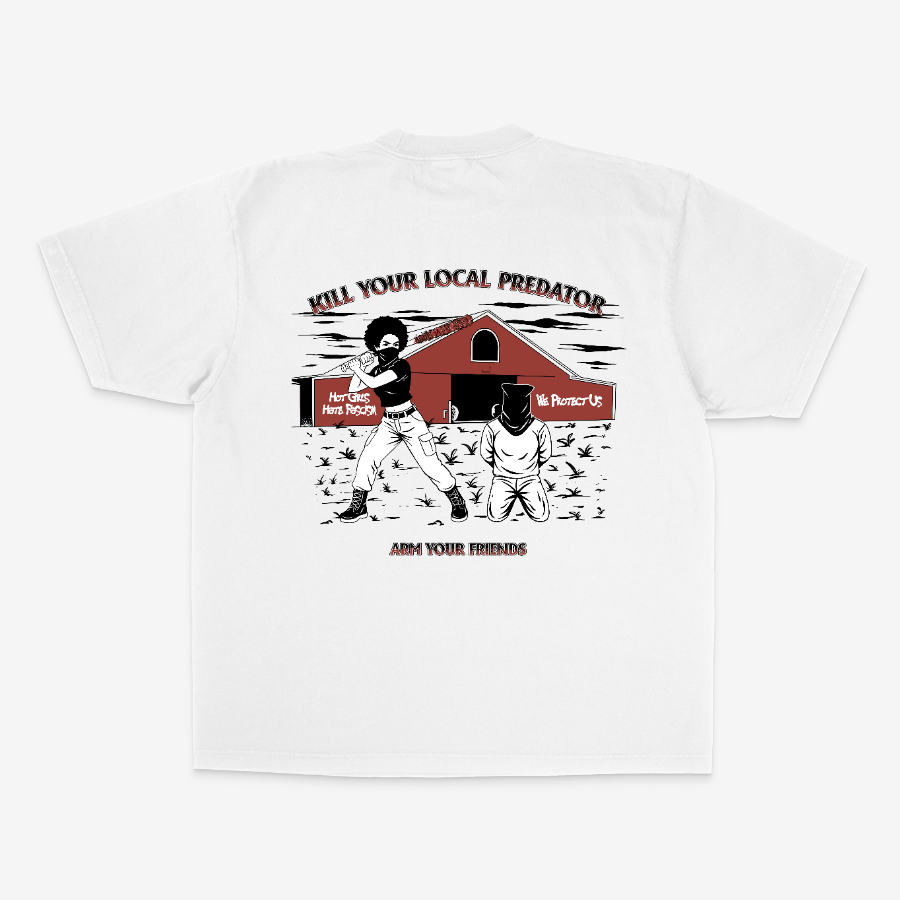 KYLP OVERSIZE TEE (DOUBLE SIDED)