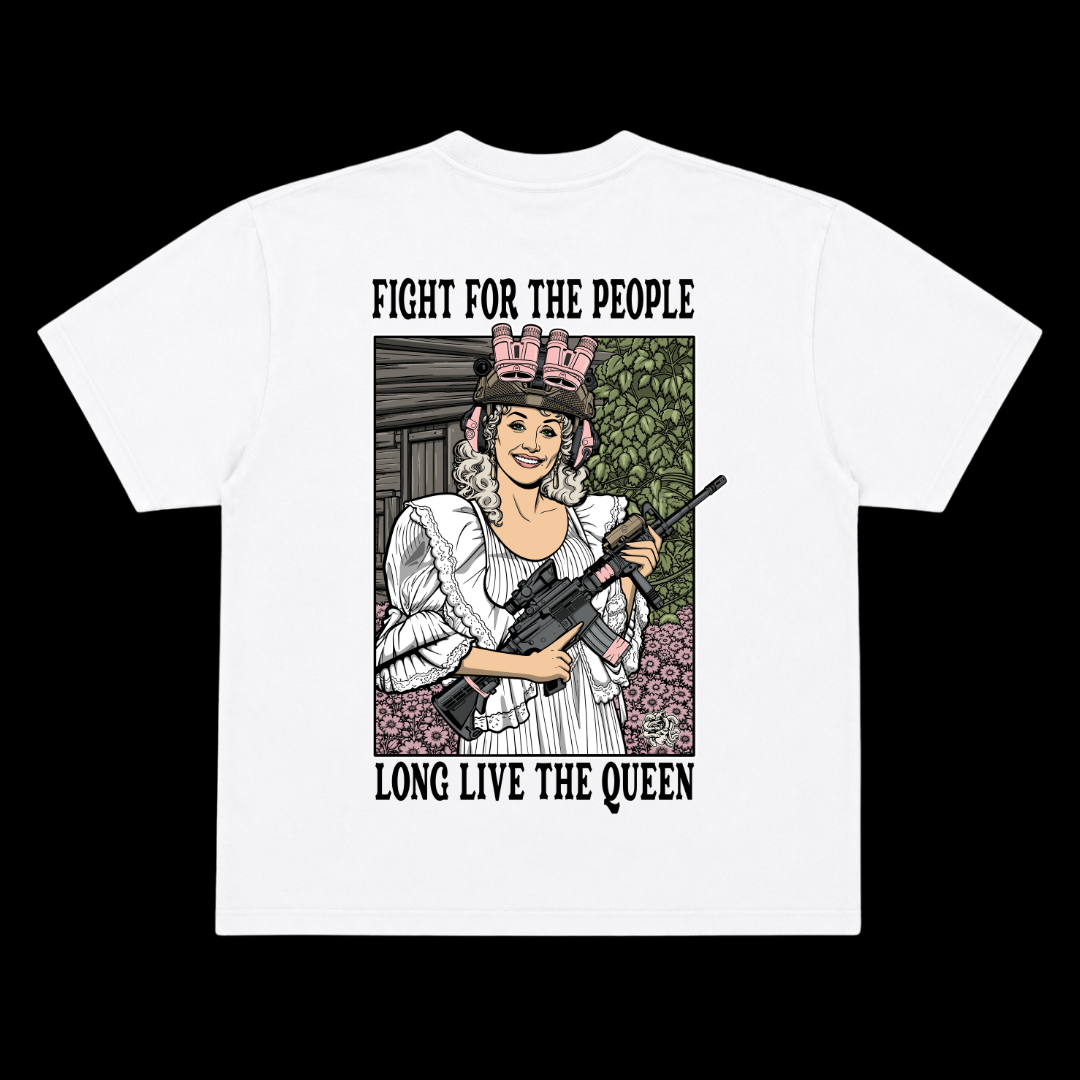 LONG LIVE DOLLY OVERSIZE TEE (DOUBLE SIDED)