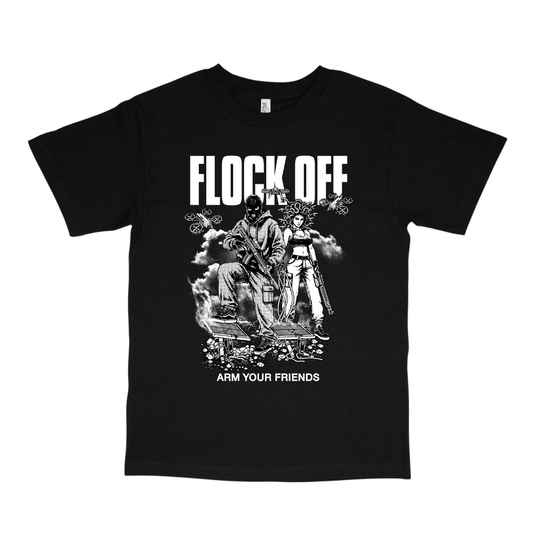 FLOCK OFF CLASSIC TEE (FRONT ONLY)