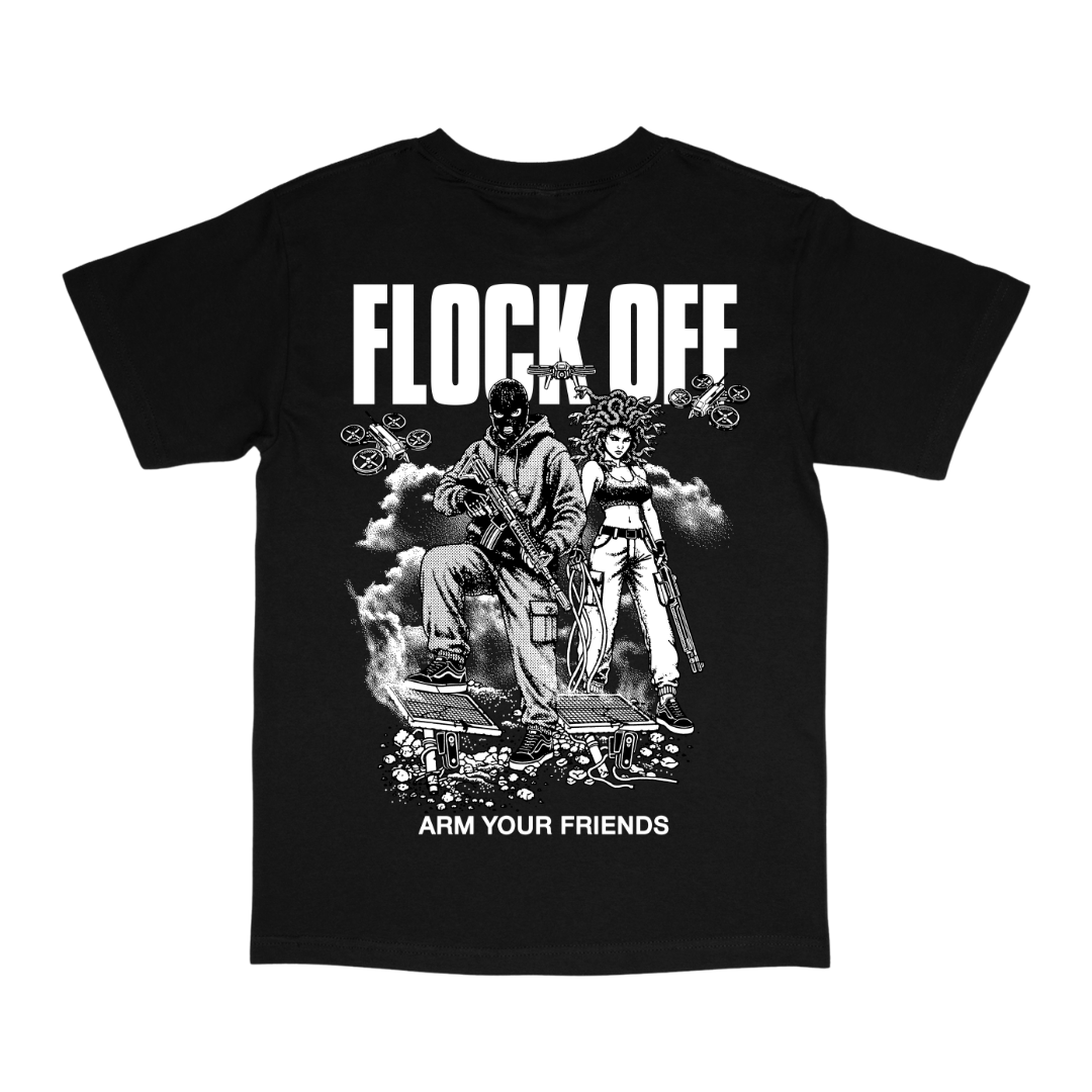 FLOCK OFF CLASSIC TEE (DOUBLE SIDED)