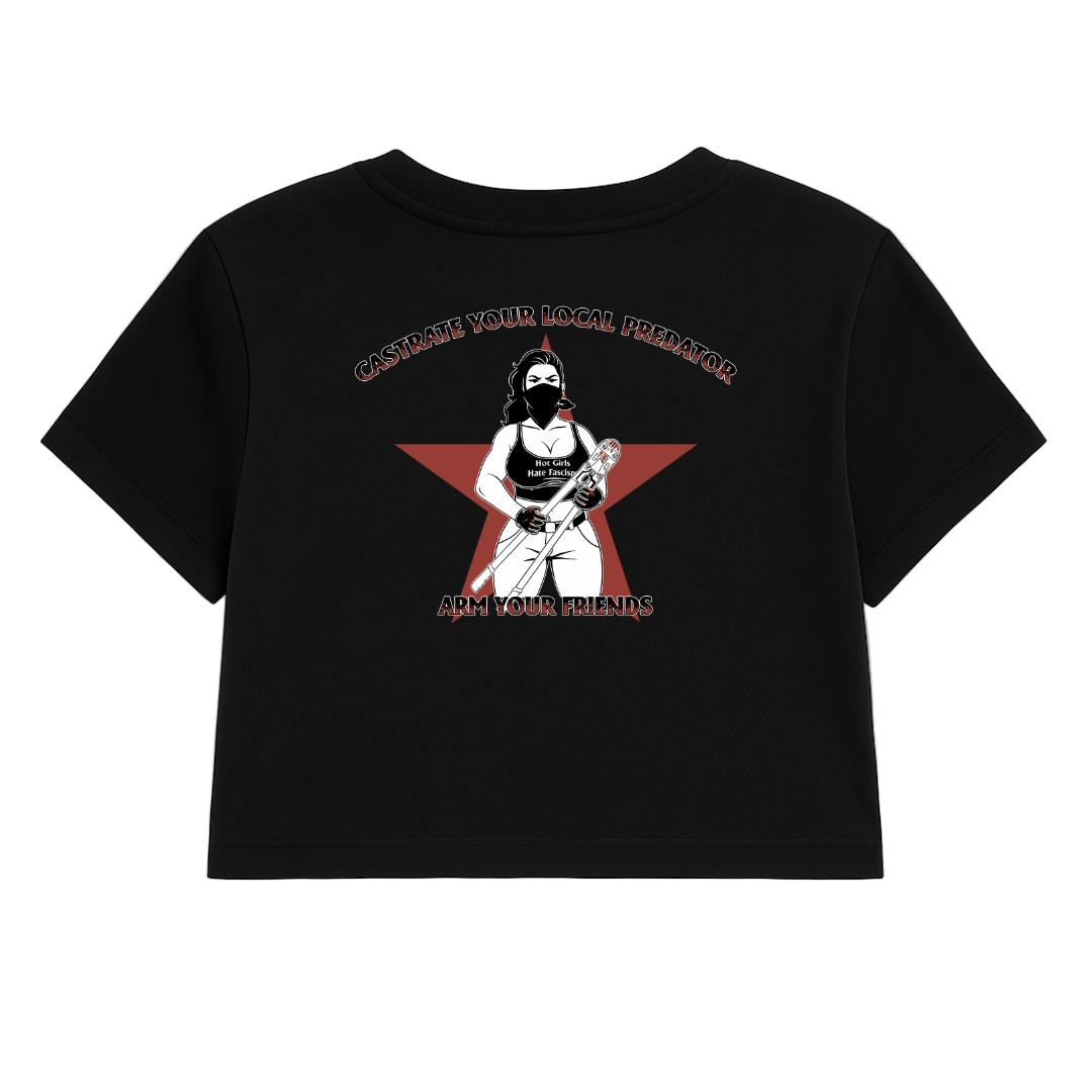 CYLP CROP TEE (DOUBLE SIDED)