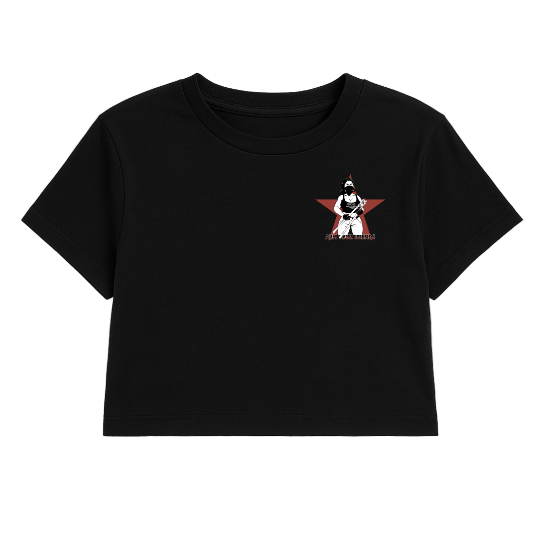 CYLP CROP TEE (DOUBLE SIDED)