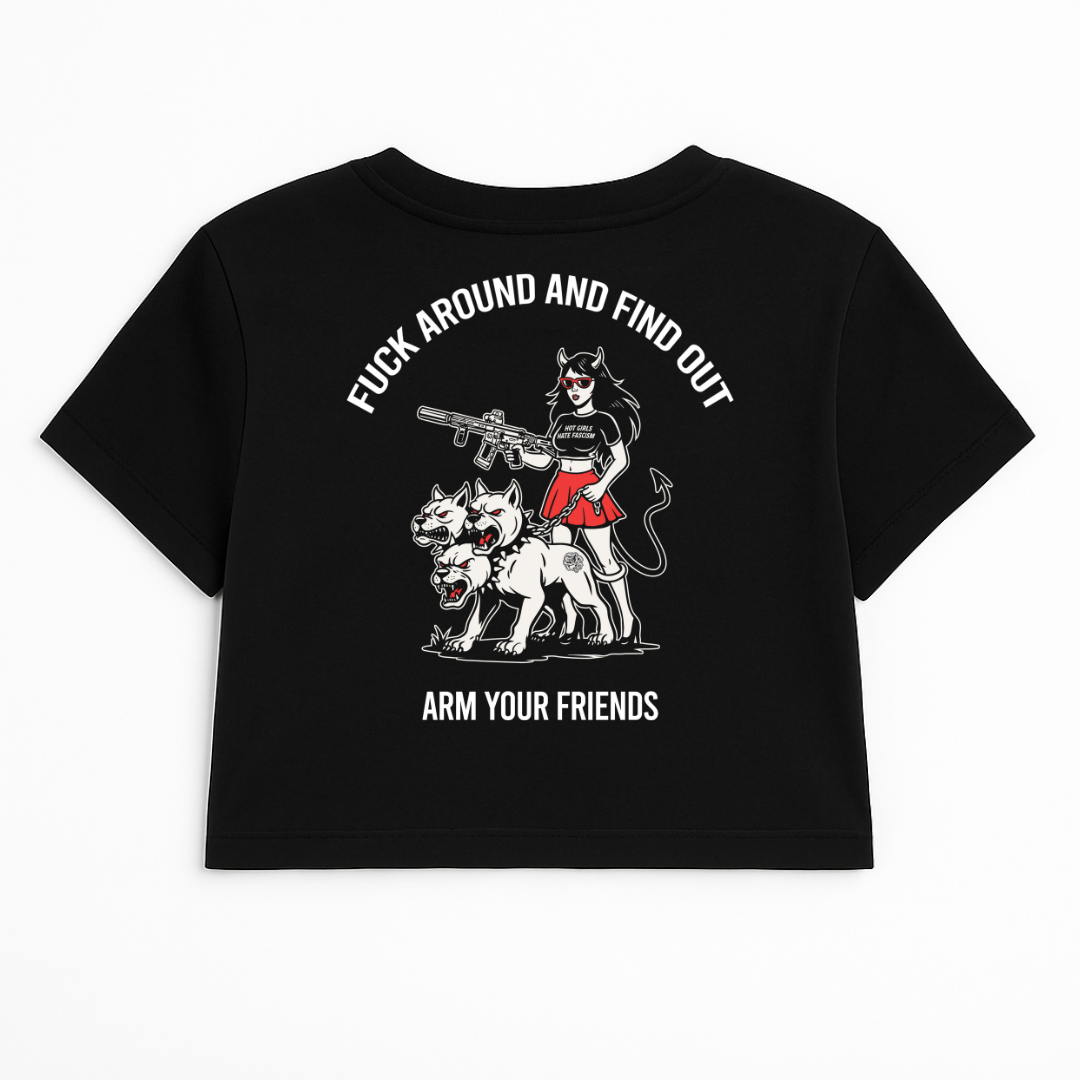 FAFO CROP TEE