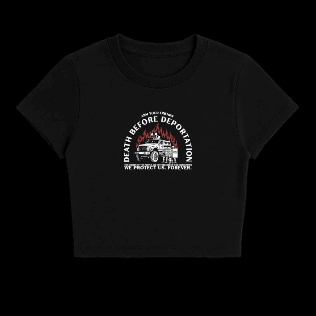 ENEMIES OF THE PEOPLE BABY TEE