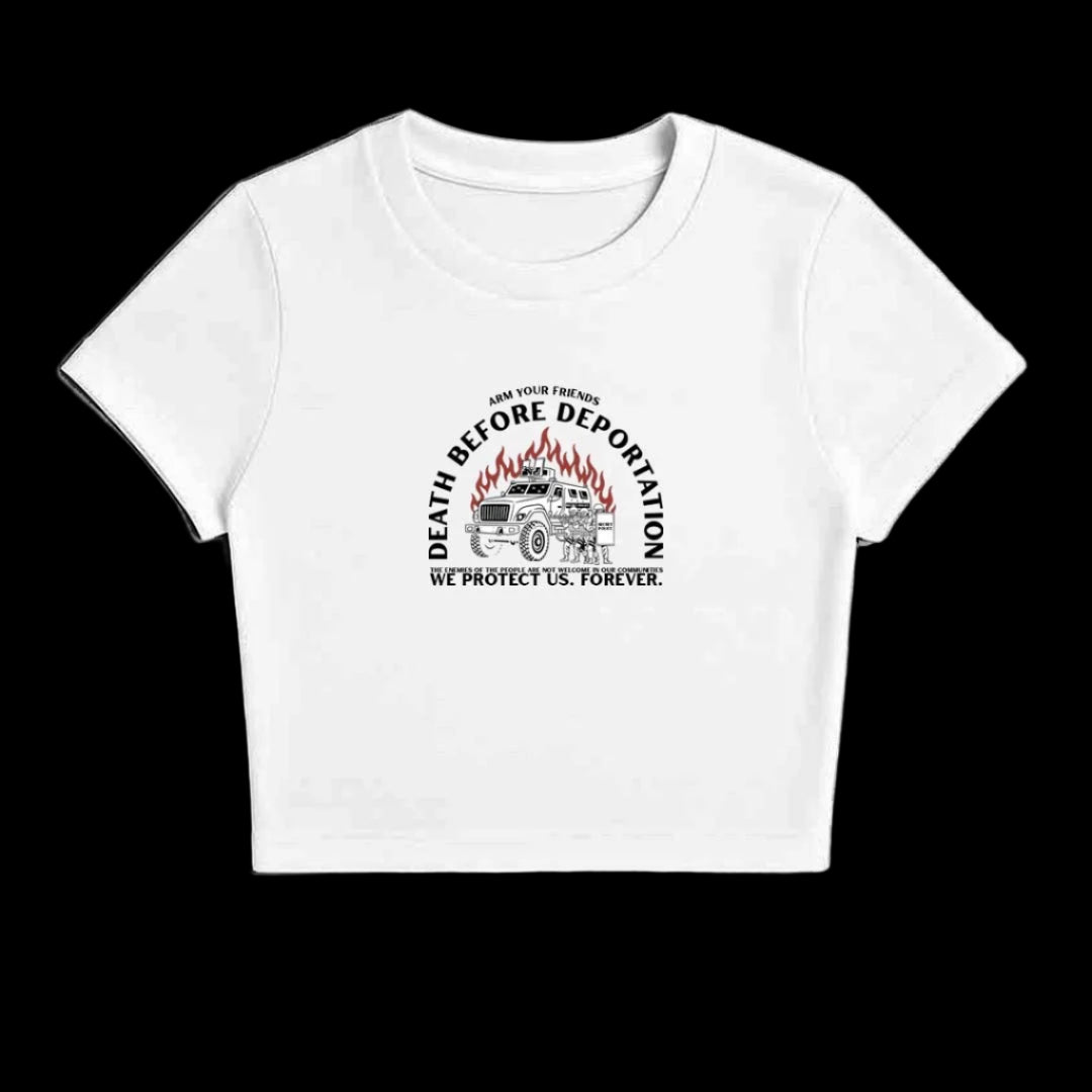 ENEMIES OF THE PEOPLE BABY TEE