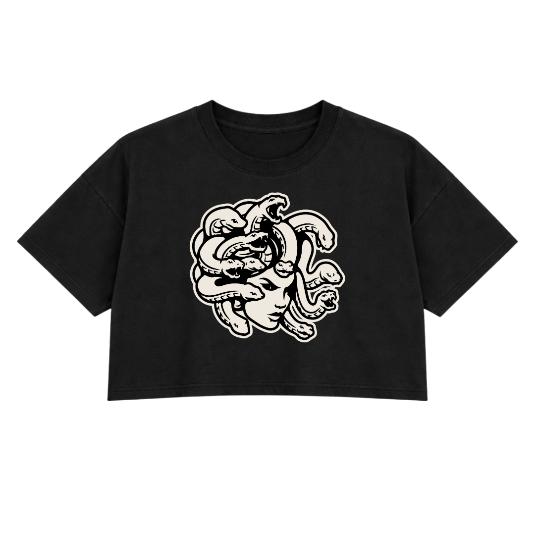 FOREVER PREMIUM CROP TEE (FRONT ONLY)