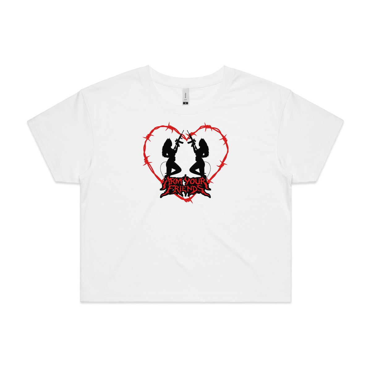 WWSB DEVIL PREMIUM CROP TEE (FRONT ONLY)