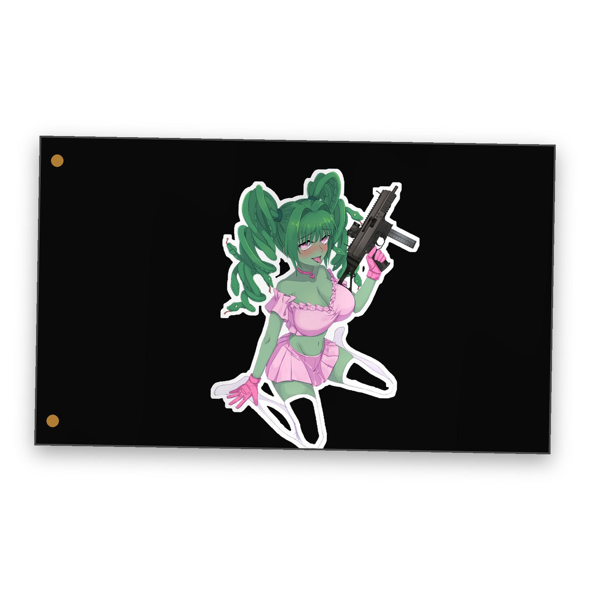 3x5 flag on white