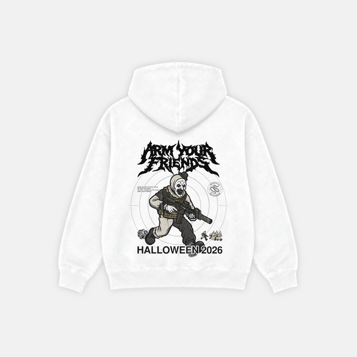 THE CLOWN HOODIE (DOUBLE SIDED)