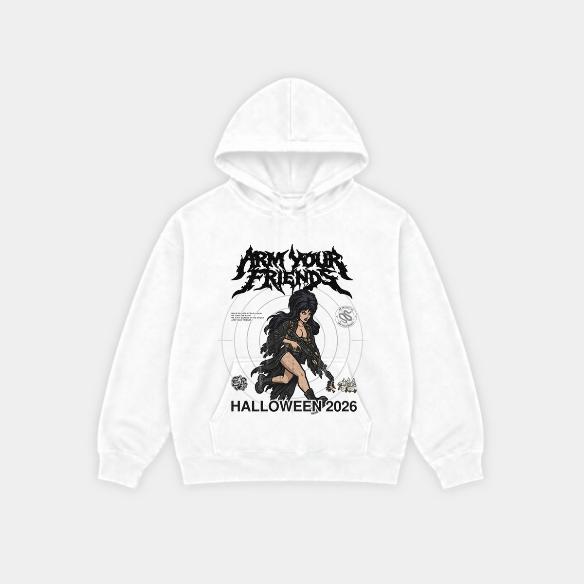 THE QUEEN HOODIE (FRONT ONLY)