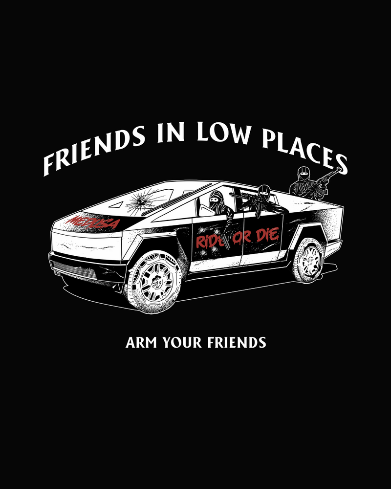 Enemies in High Places. Friends In Low Places.