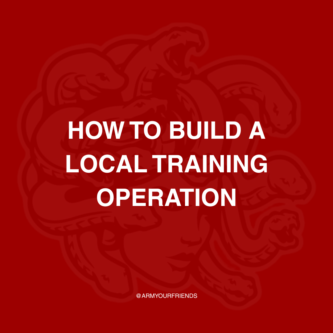 How to Build a Local Training Operation
