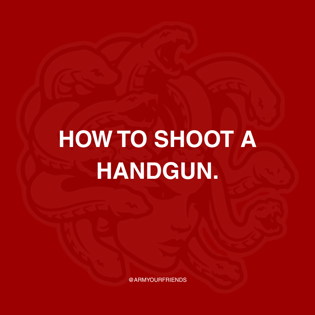 How to Shoot a Handgun (Basics of Pistol Shooting + Safety Fundamentals Course Guide)