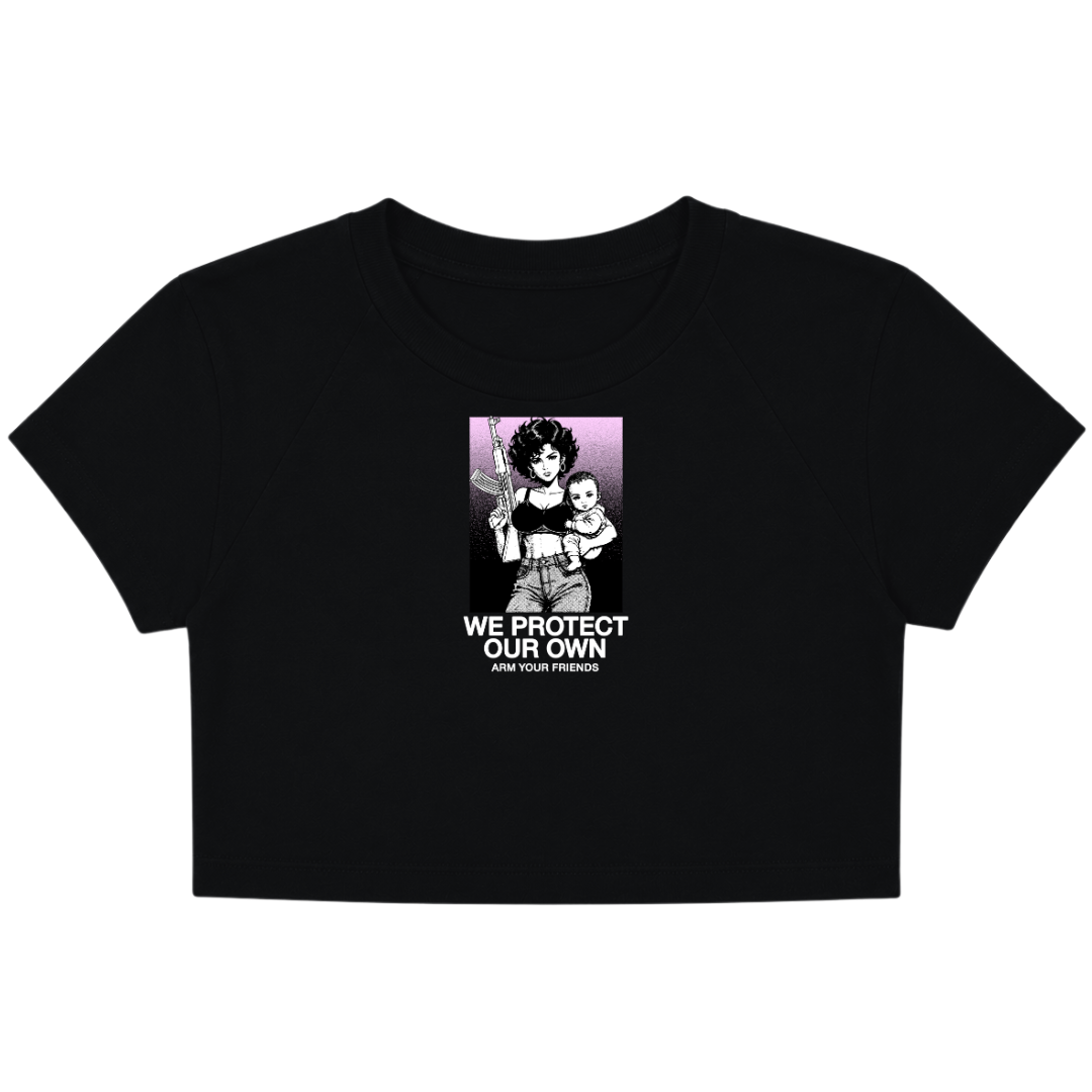 WE PROTECT OUR OWN BABY TEE (FRONT ONLY)