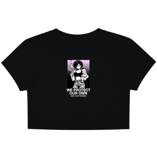WE PROTECT OUR OWN BABY TEE (FRONT ONLY)