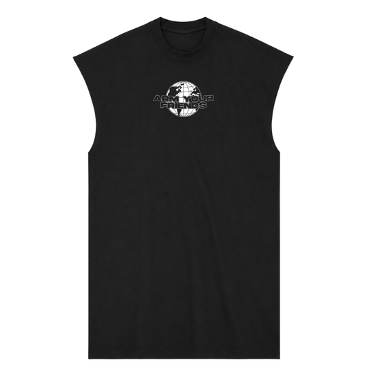 GLOBAL PREMIUM MUSCLE TEE FRONT ONLY