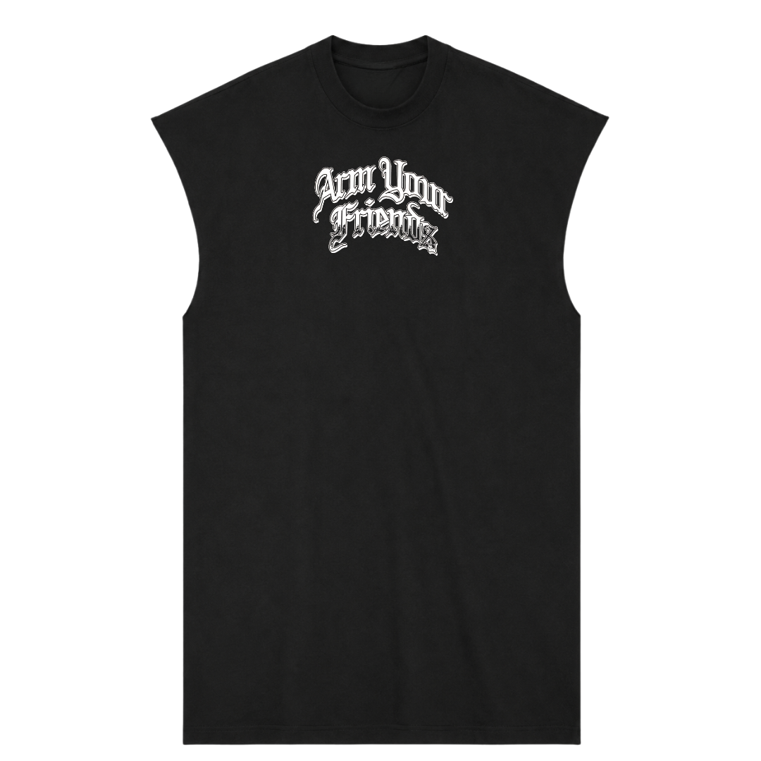 THE HOMIES PREMIUM MUSCLE TEE (FRONT ONLY)