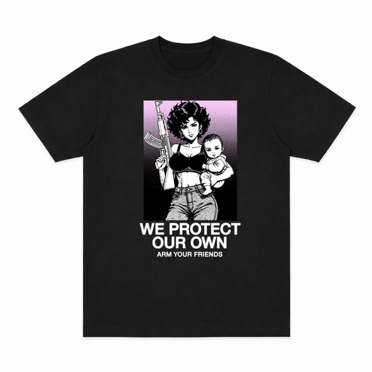 WE PROTECT OUR OWN CLASSIC TEE (FRONT ONLY)