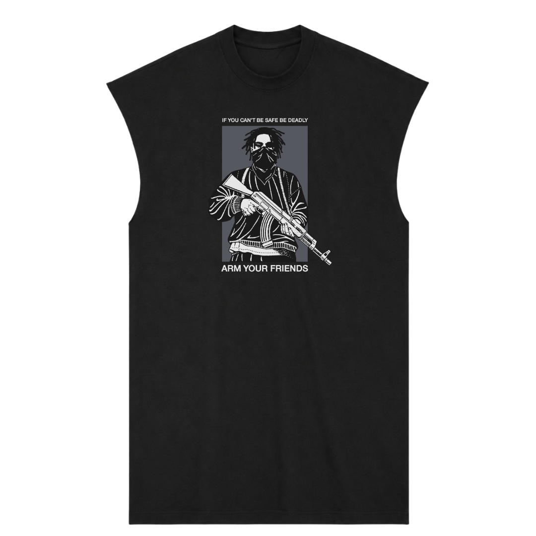 CBSBD PREMIUM MUSCLE TEE (FRONT ONLY)