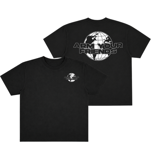 GLOBAL PREMIUM OVERSIZE TEE (DOUBLE SIDED)