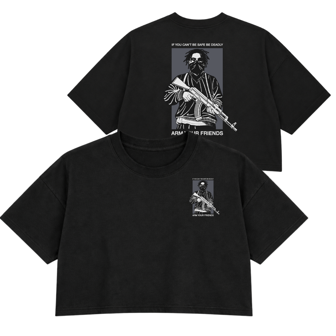 CBSBD PREMIUM CROP TEE (DOUBLE SIDED)