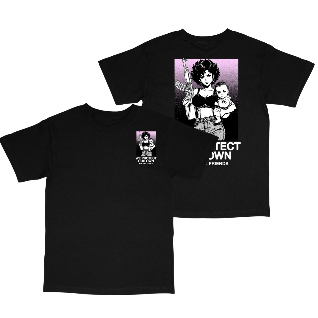 WE PROTECT OUR OWN CLASSIC TEE (DOUBLE SIDED)