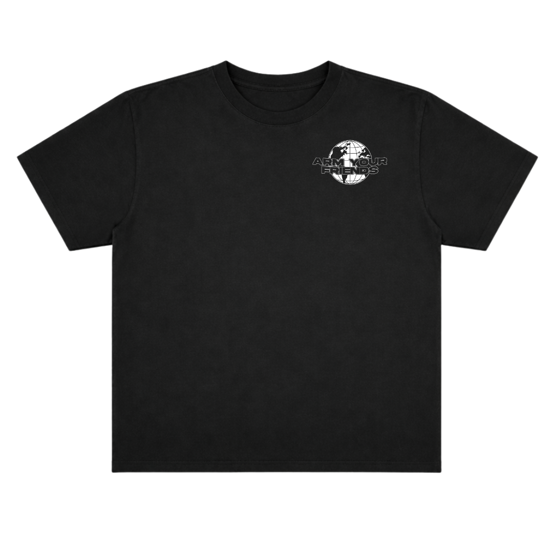GLOBAL PREMIUM OVERSIZE TEE (DOUBLE SIDED)