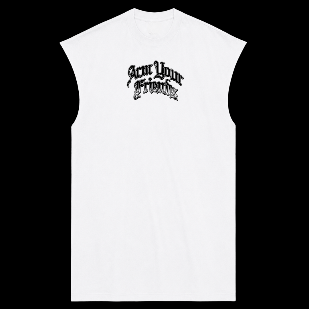 THE HOMIES PREMIUM MUSCLE TEE (FRONT ONLY)