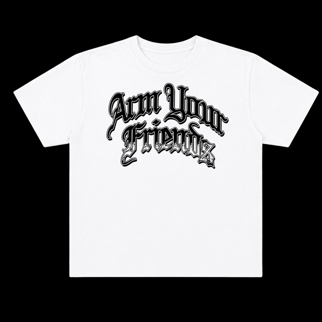 THE HOMIES PREMIUM OVERSIZE TEE (FRONT ONLY)