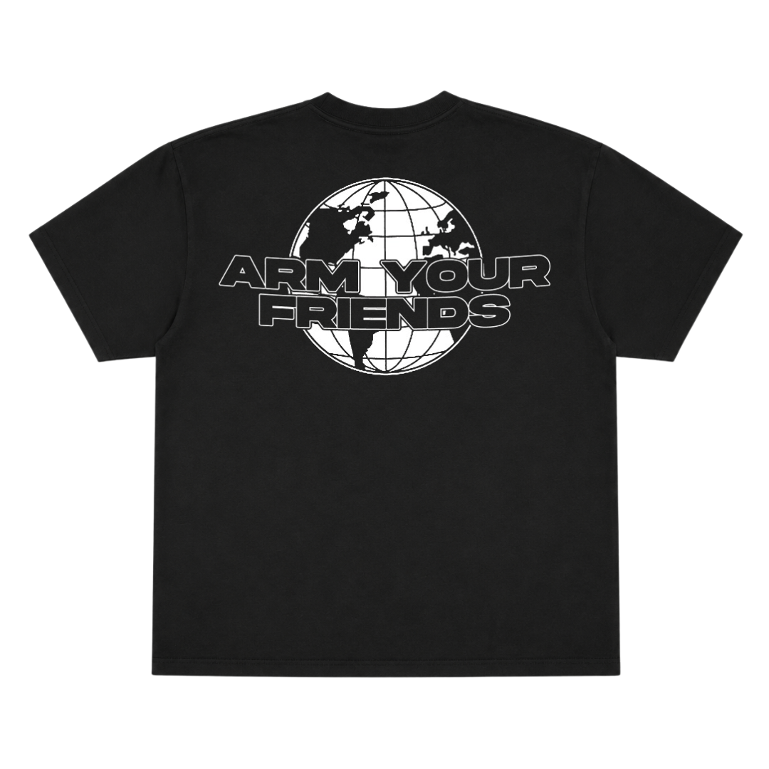 GLOBAL PREMIUM OVERSIZE TEE (DOUBLE SIDED)