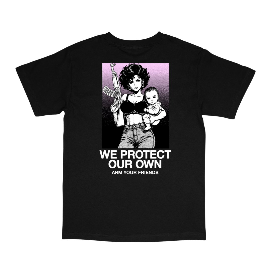 WE PROTECT OUR OWN CLASSIC TEE (DOUBLE SIDED)