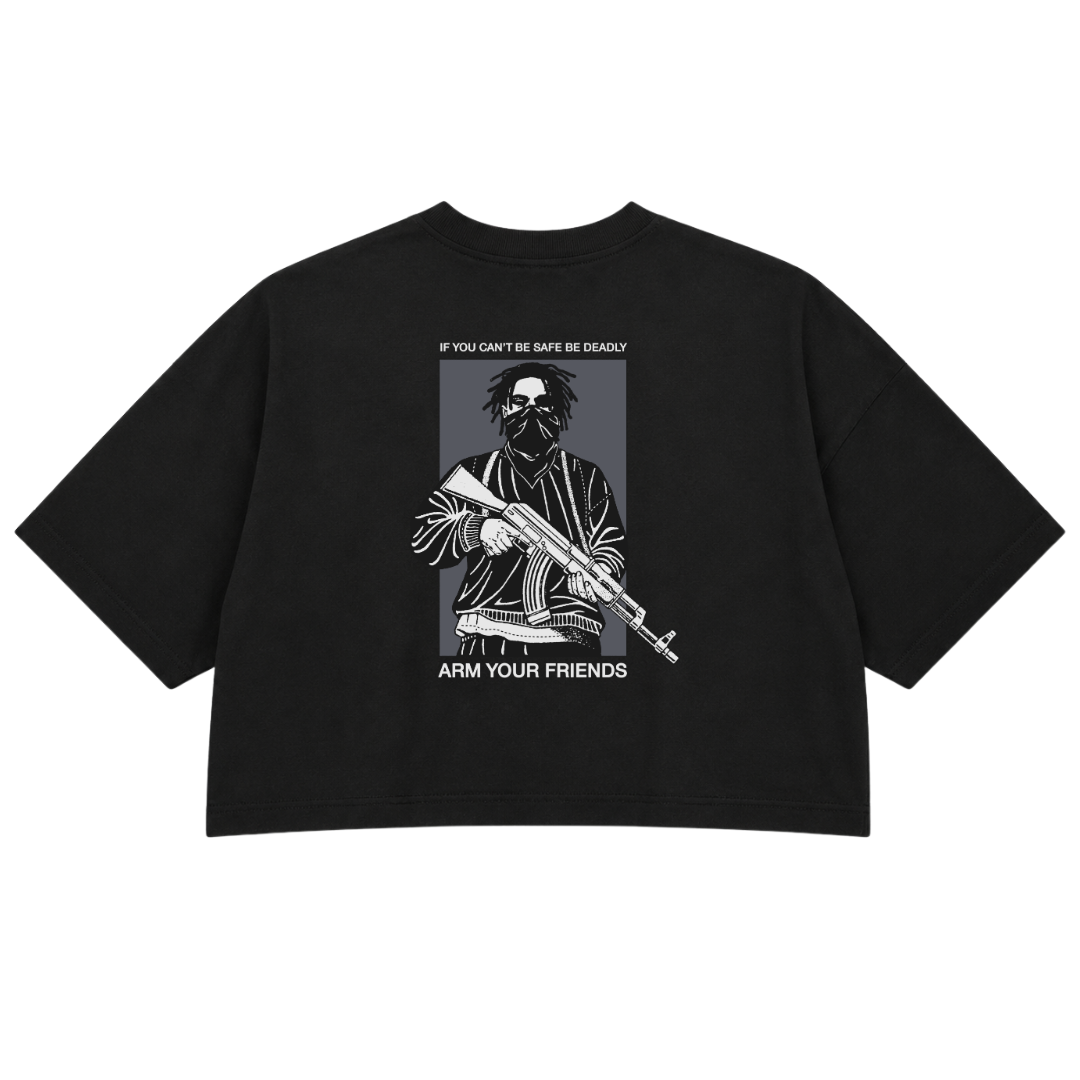 CBSBD PREMIUM CROP TEE (DOUBLE SIDED)