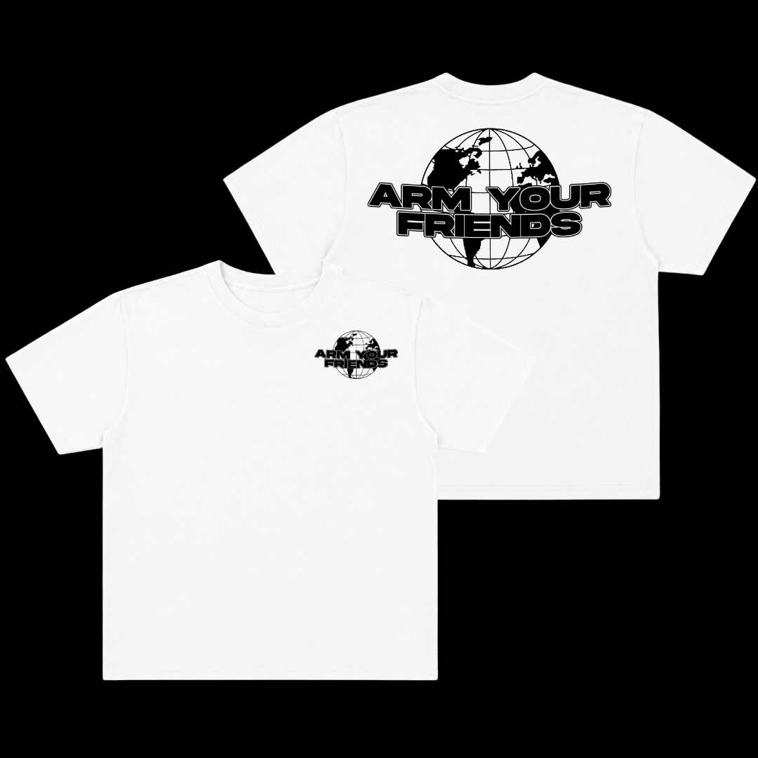 GLOBAL PREMIUM OVERSIZE TEE (DOUBLE SIDED)