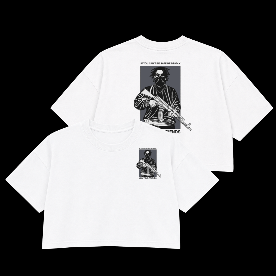 CBSBD PREMIUM CROP TEE (DOUBLE SIDED)
