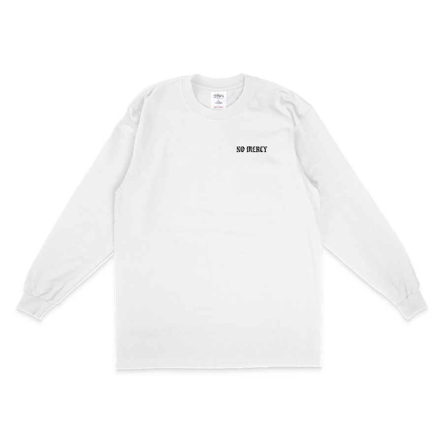 NO MERCY "PREMIUM" LONGSLEEVE TEE (MONOCHROME)