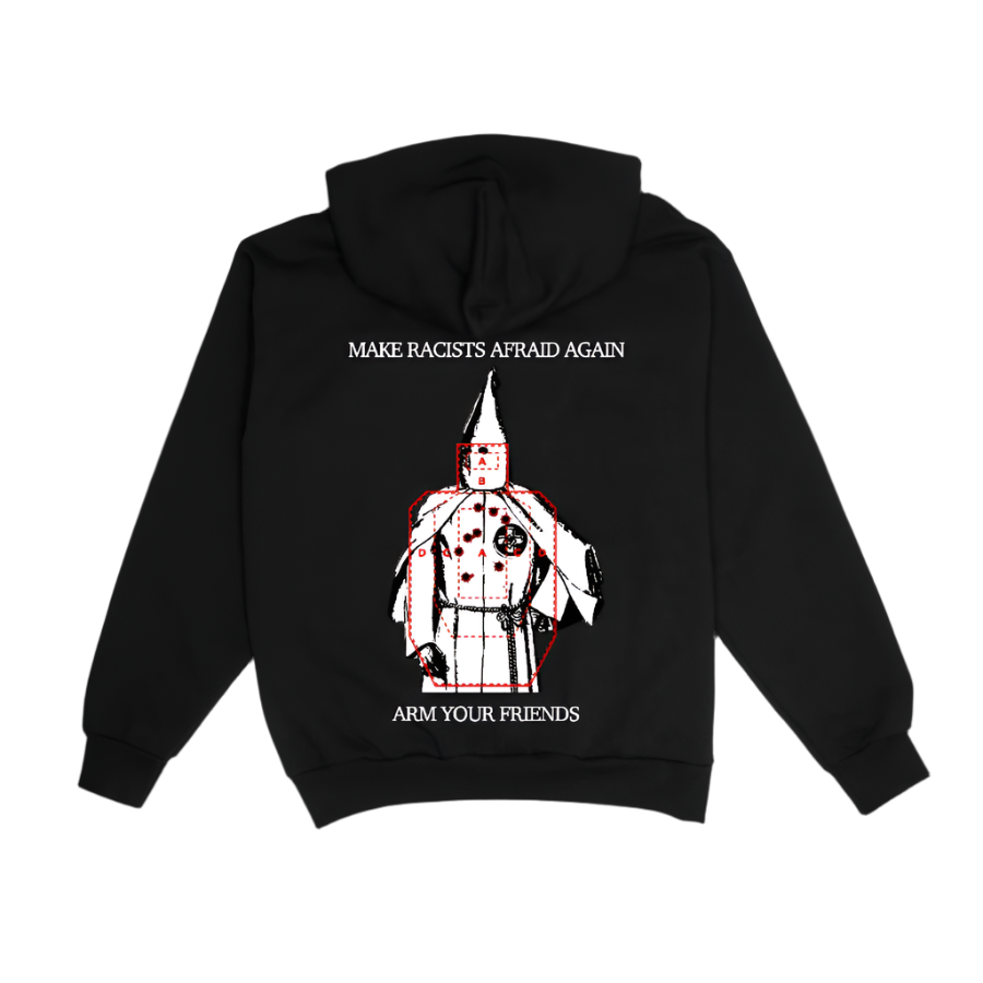 MAKE RACISTS AFRAID AGAIN HOODIE