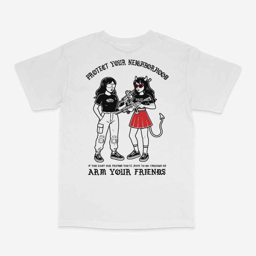 PROTECTOR CLASSIC TEE (DOUBLE SIDED) – RED
