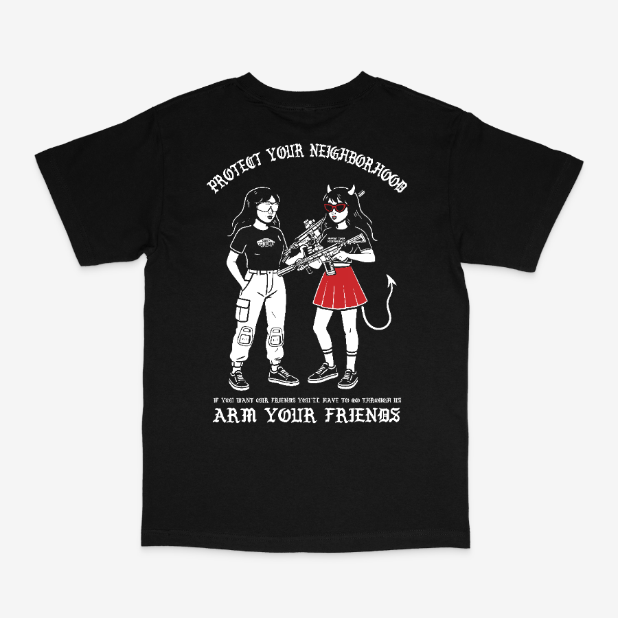 PROTECTOR CLASSIC TEE (DOUBLE SIDED) – RED