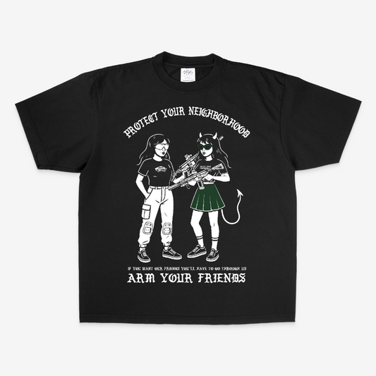 PROTECTOR OVERSIZE TEE (FRONT ONLY) – GREEN