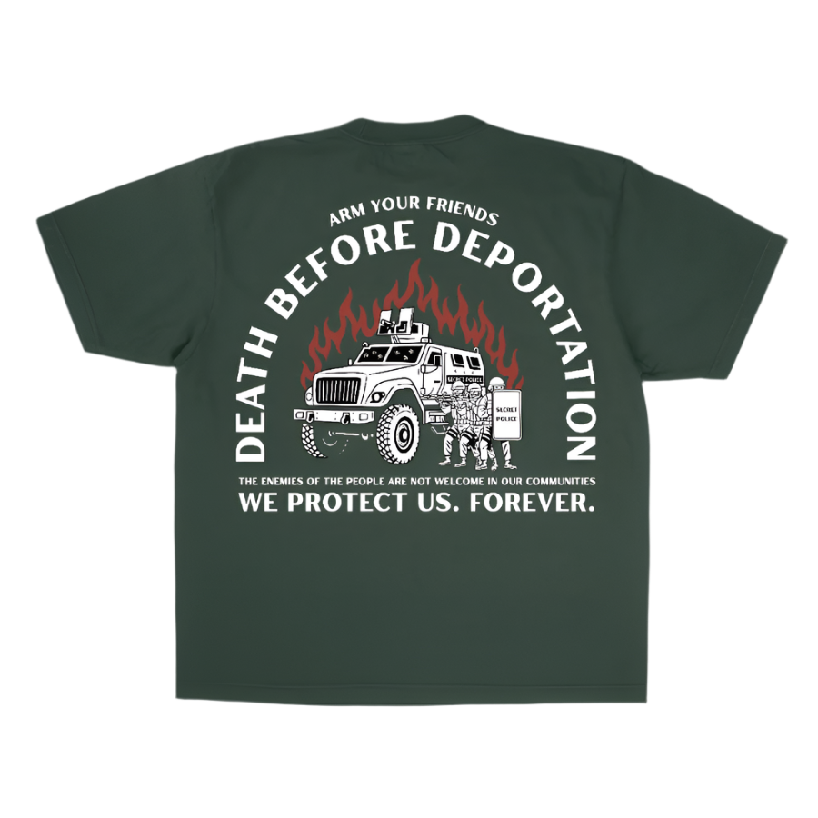 ENEMIES OF THE PEOPLE OVERSIZE TEE