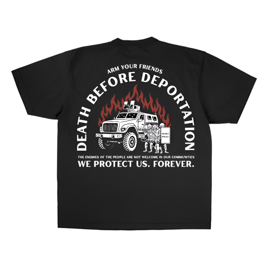 ENEMIES OF THE PEOPLE OVERSIZE TEE