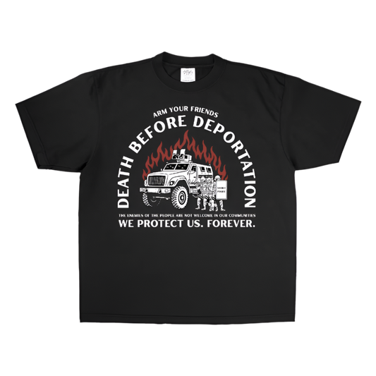 ENEMIES OF THE PEOPLE OVERSIZE TEE (FRONT ONLY)